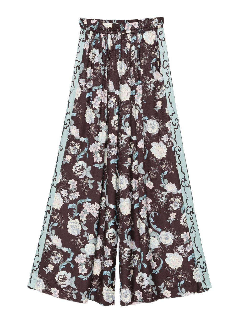 FORTE FORTE Pantaloni ampi fantasia