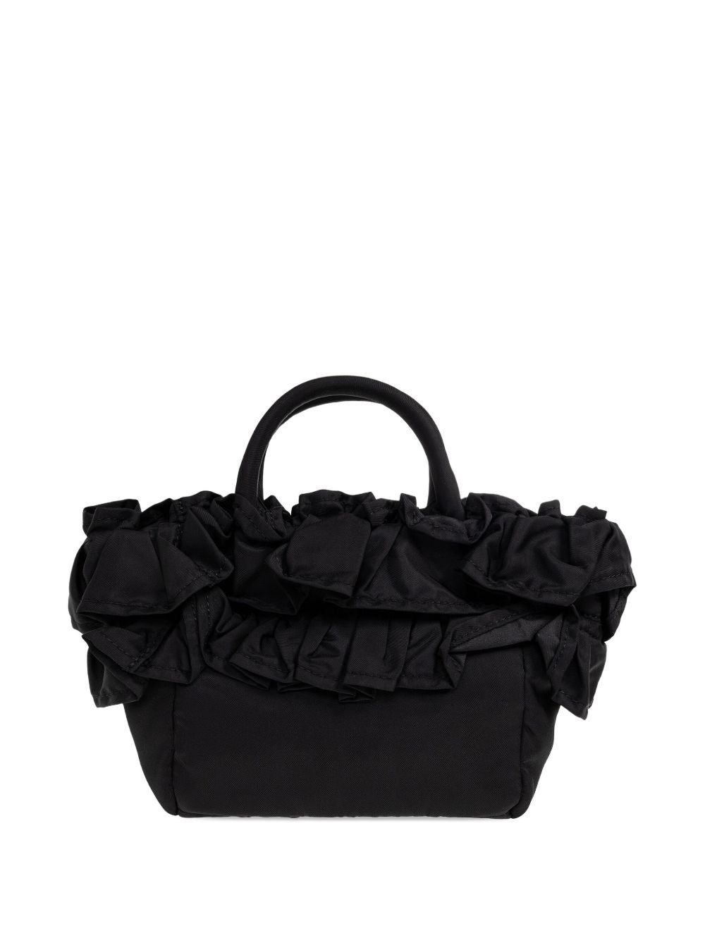GANNI Borsa tote con ruches