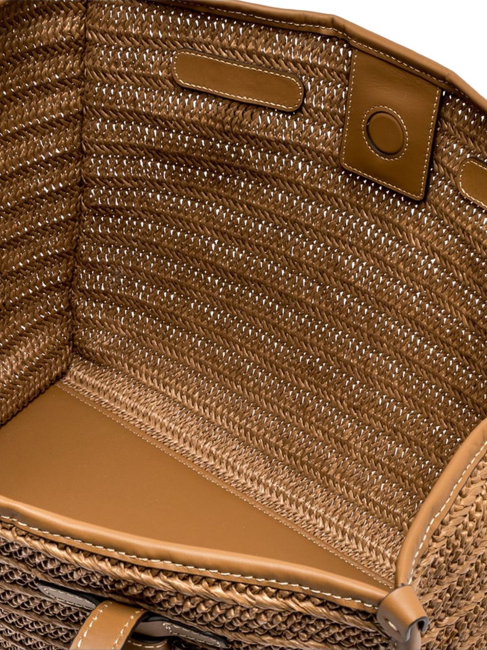 GIANNI CHIARINI Borsa shopping Marcella in pelle color caramello