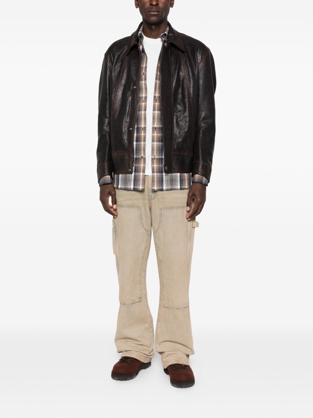 GOLDEN GOOSE Giacca in pelle