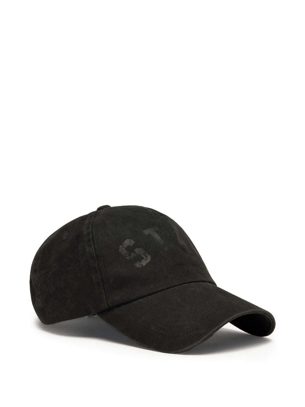 GOLDEN GOOSE Cappello da baseball in cotone nero
