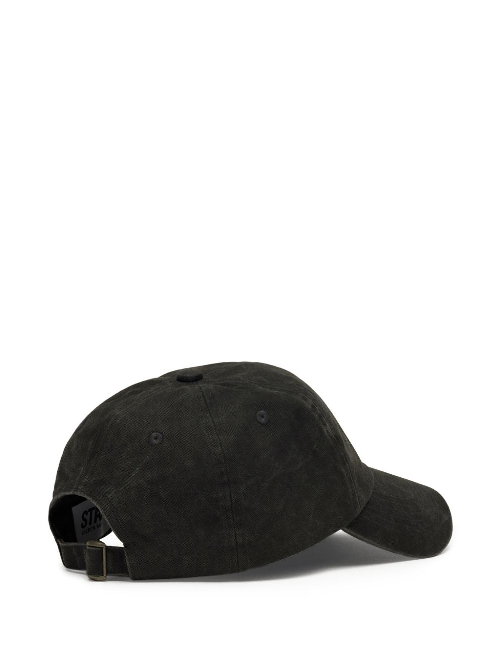 GOLDEN GOOSE Cappello da baseball in cotone nero