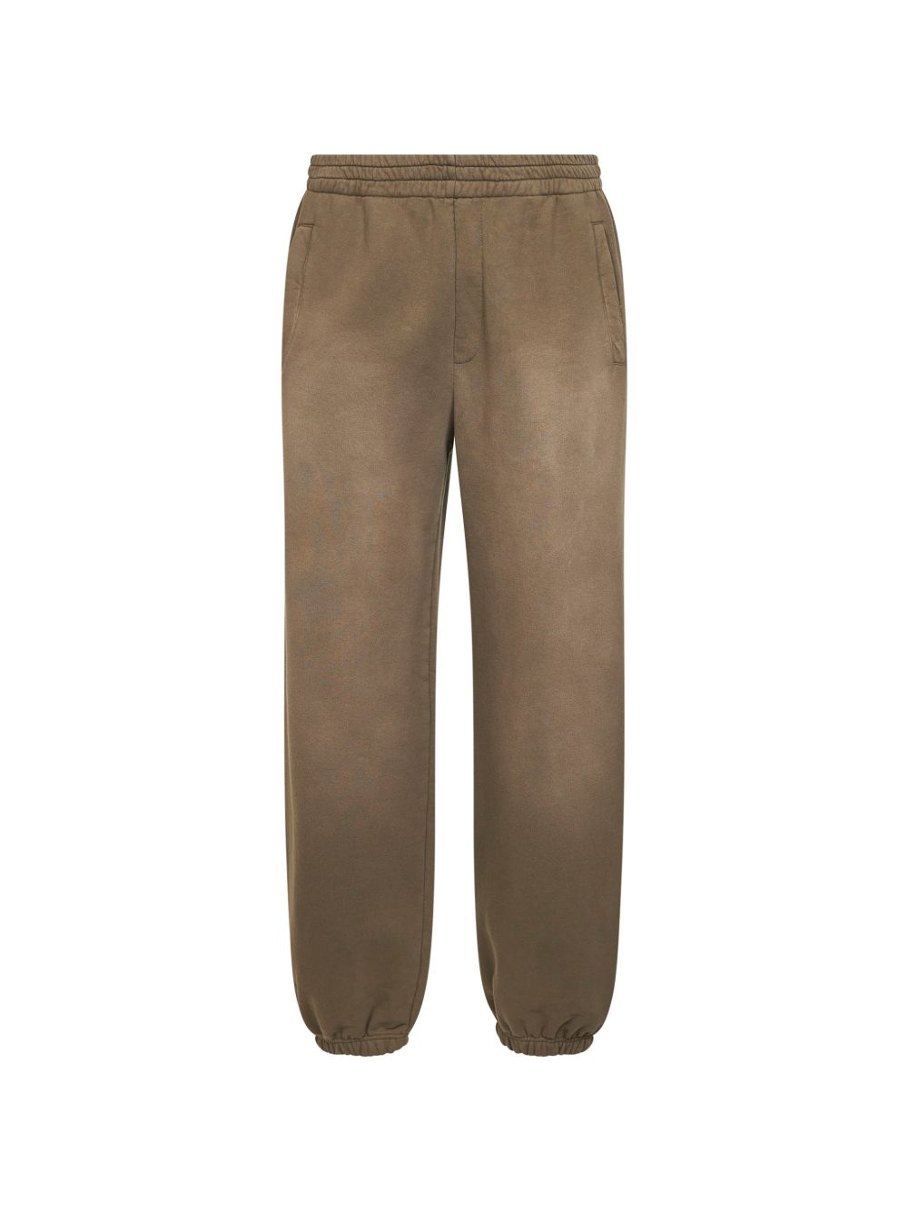 GOLDEN GOOSE Pantaloni da tuta marroni effetto washed