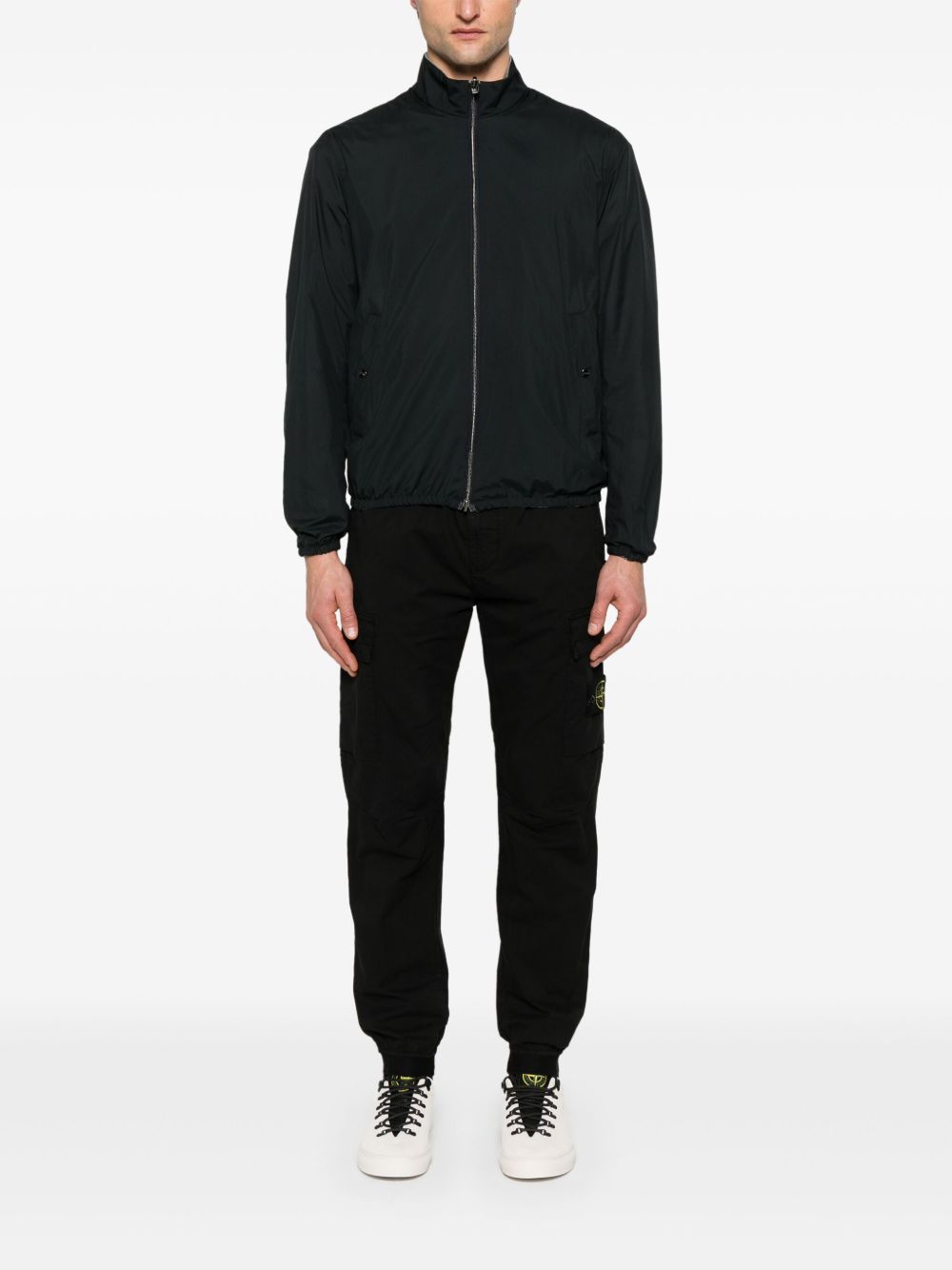 HERNO Giacca con zip blu navy