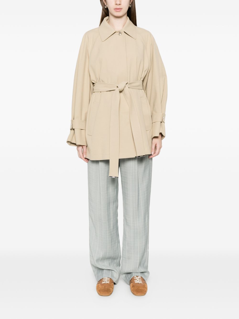 HERNO Trench con cntura in vita