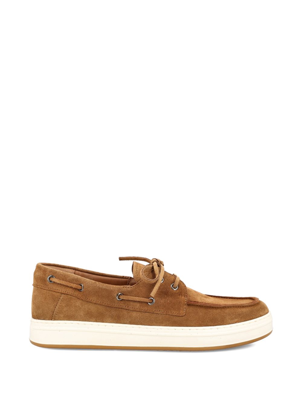 HOGAN Mocassini in pelle scamosciata marrone