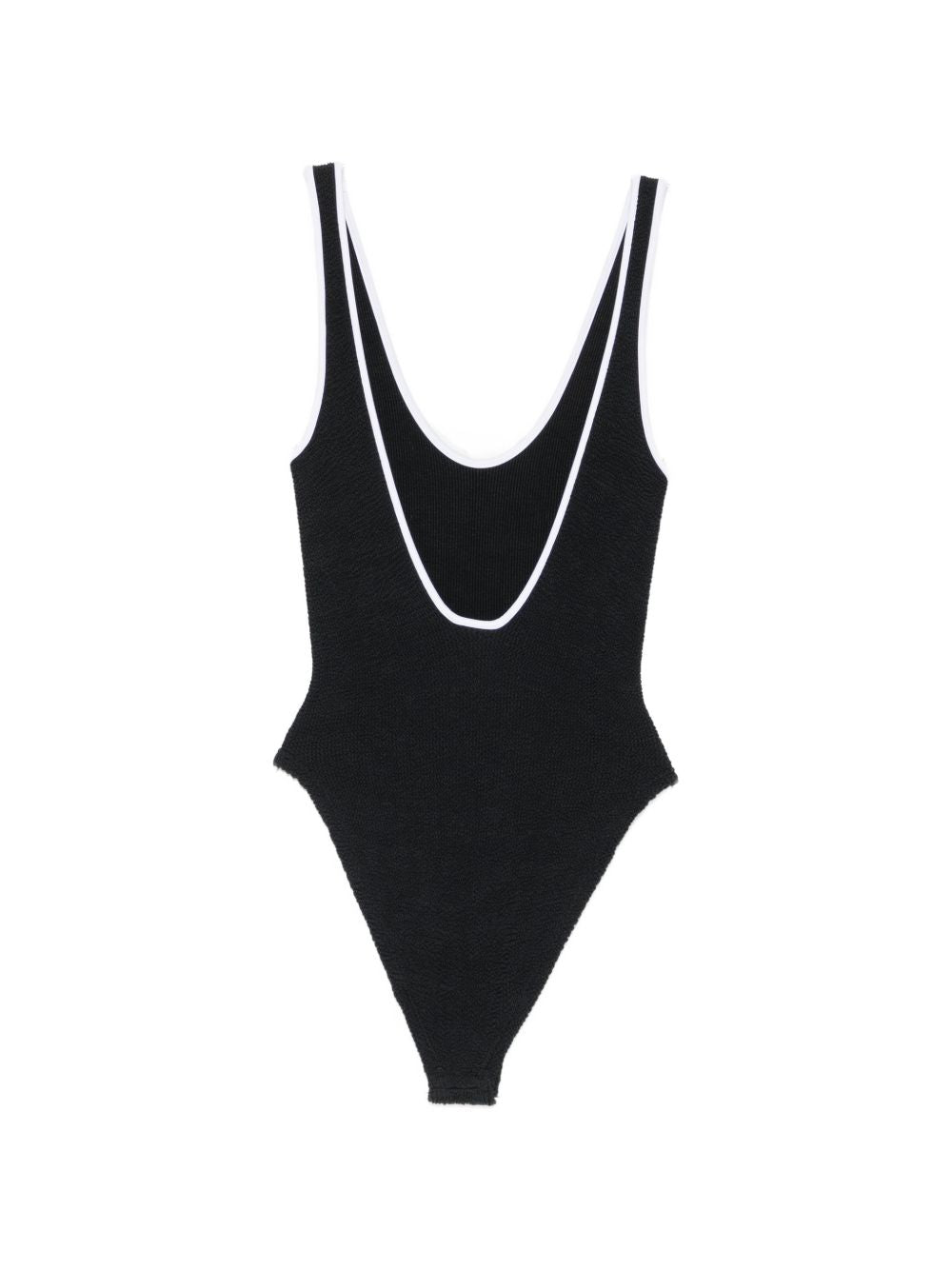 HUNZA G Costume da mare intero nero Faye