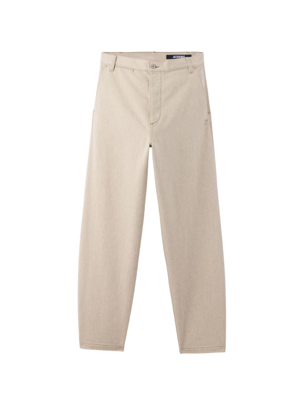 JACQUEMUS Pantaloni in denim Paysan de-Nîmes beige