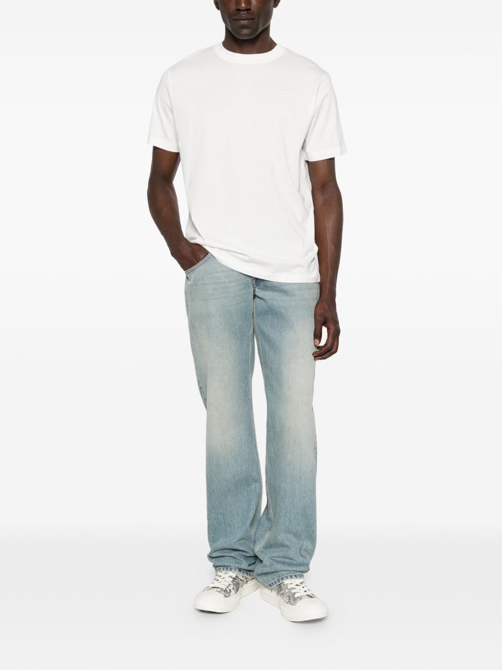 JOHN RICHMOND T-shirt bianca con logo