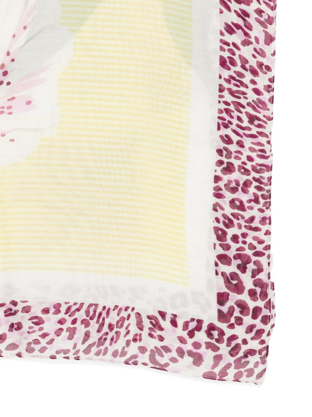 LIUJO Foulard sciarpa con stampa floreale