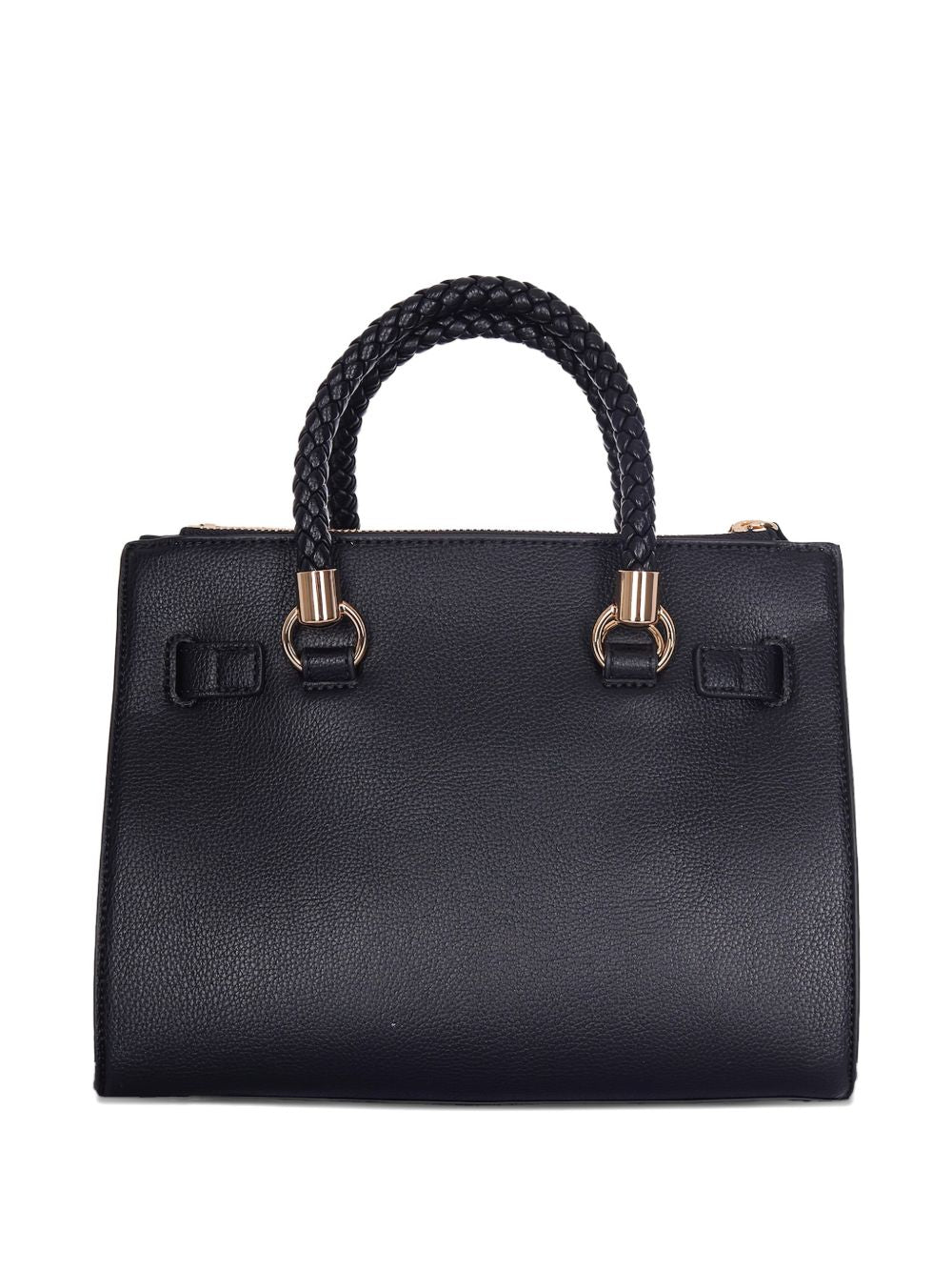LIUJO Borsa tote nera con charms