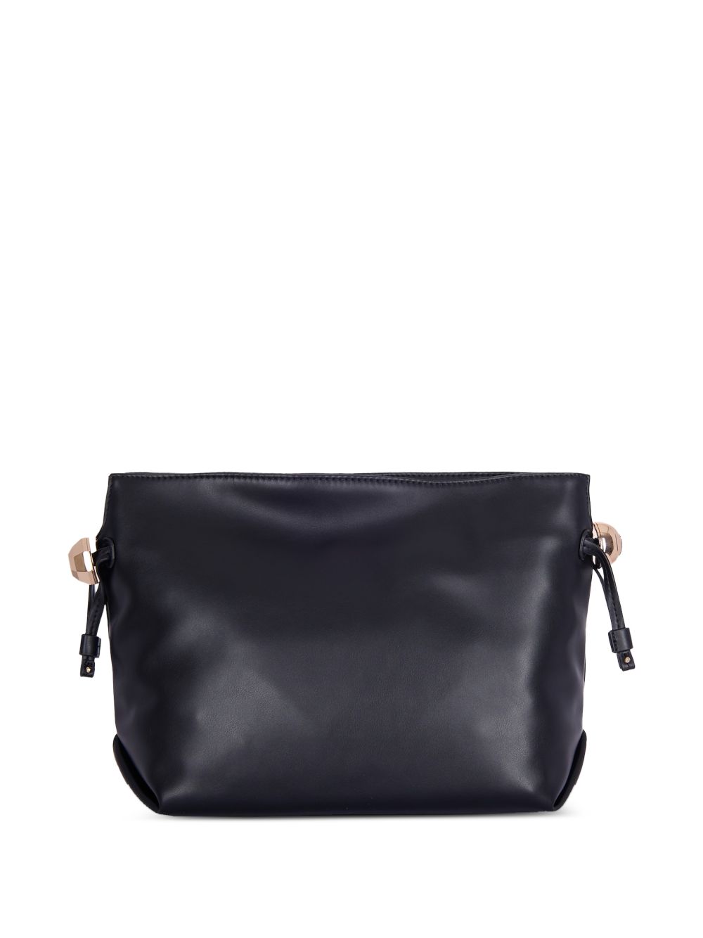 LIUJO Borsa a secchiello nera con coulisse