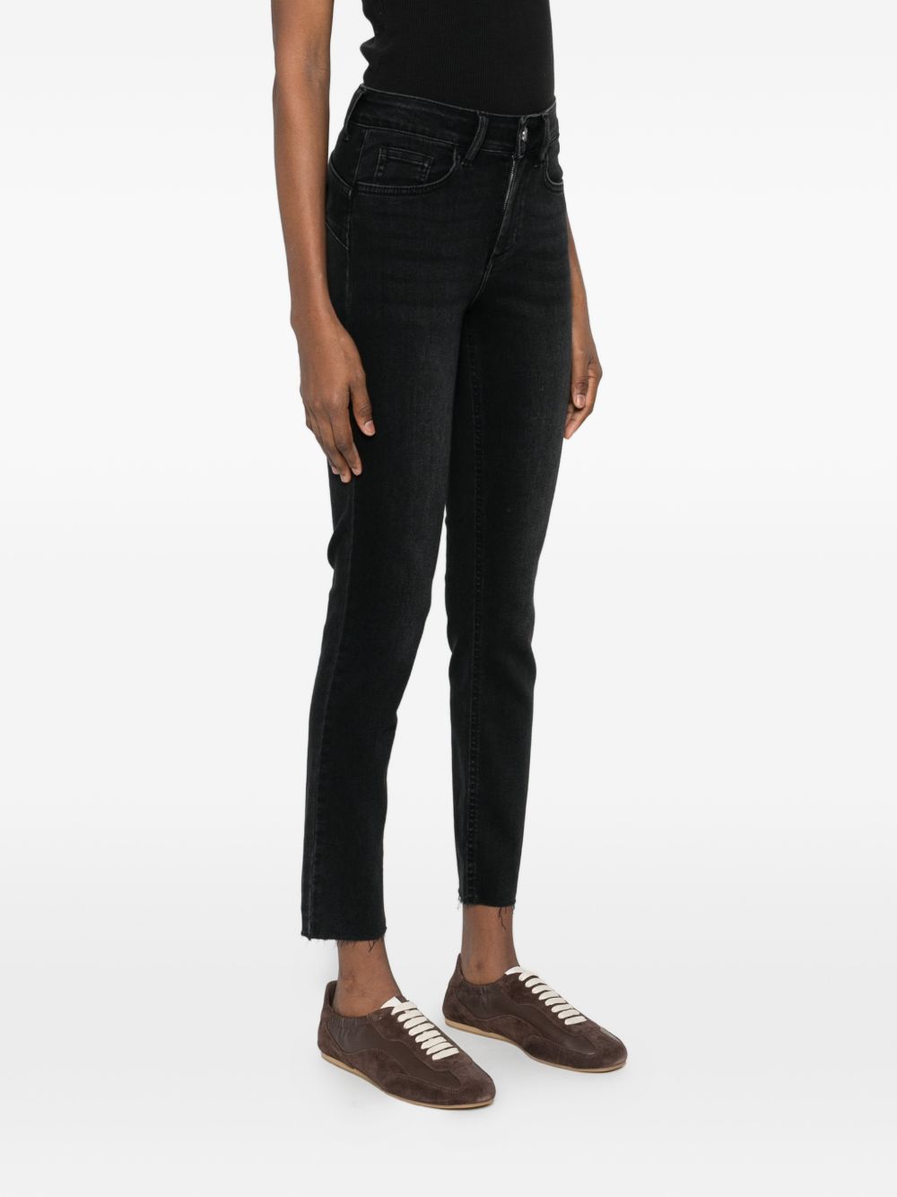 LIUJO Jeans lunghi neri