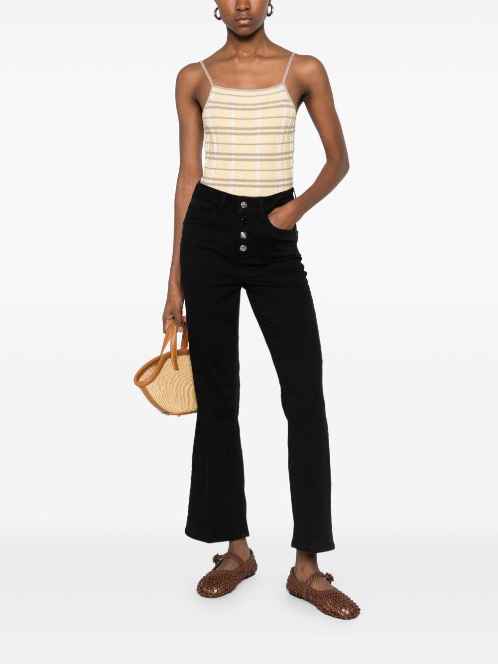 LIUJO Jeans lunghi neri