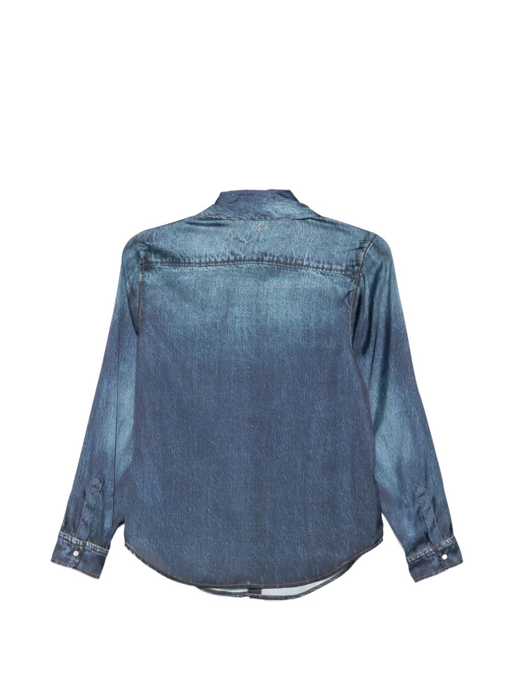 LIUJO Camicia a maniche lunghe in denim