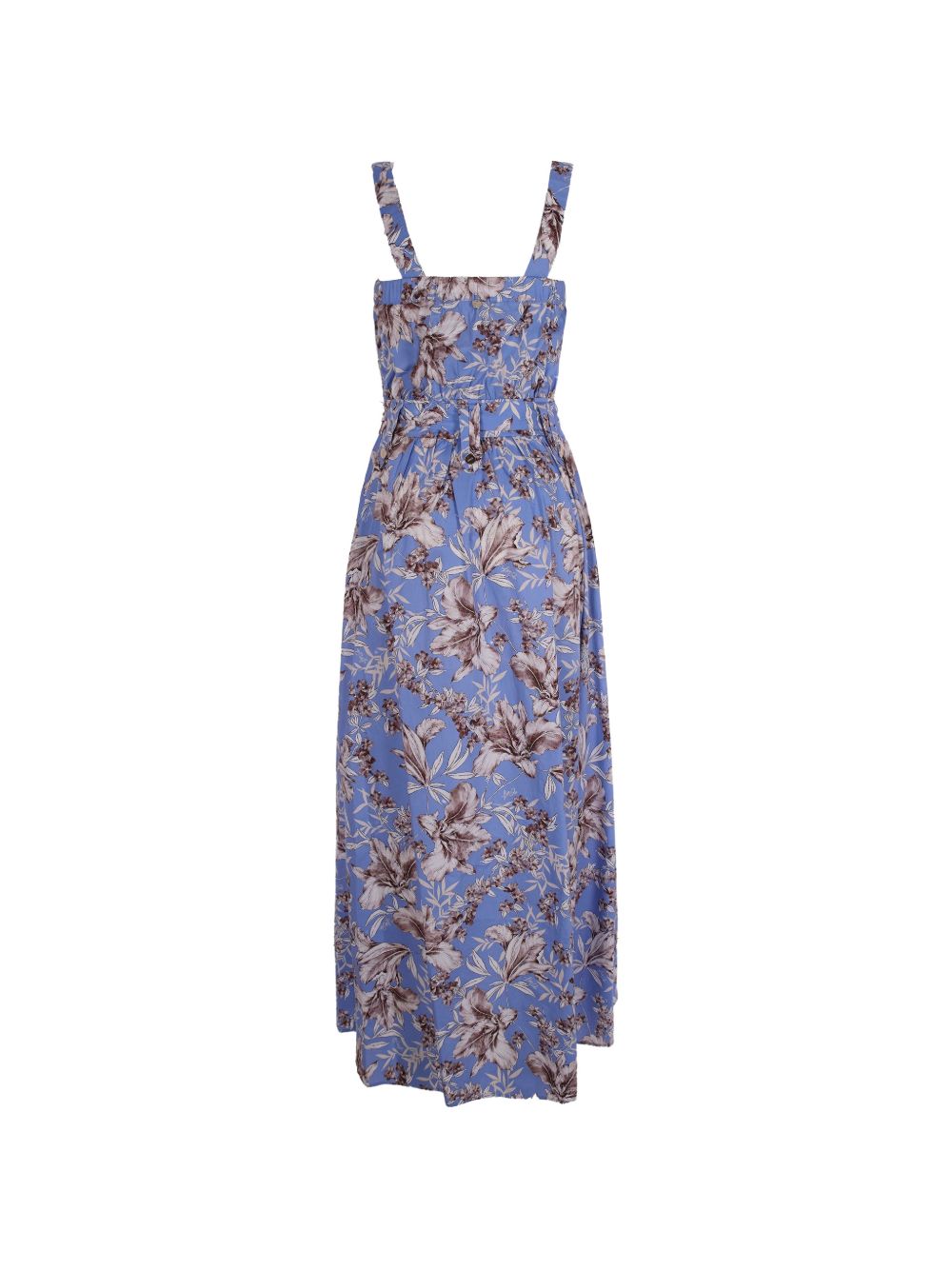 LIUJO Abito lungo bluette con stampa floreale