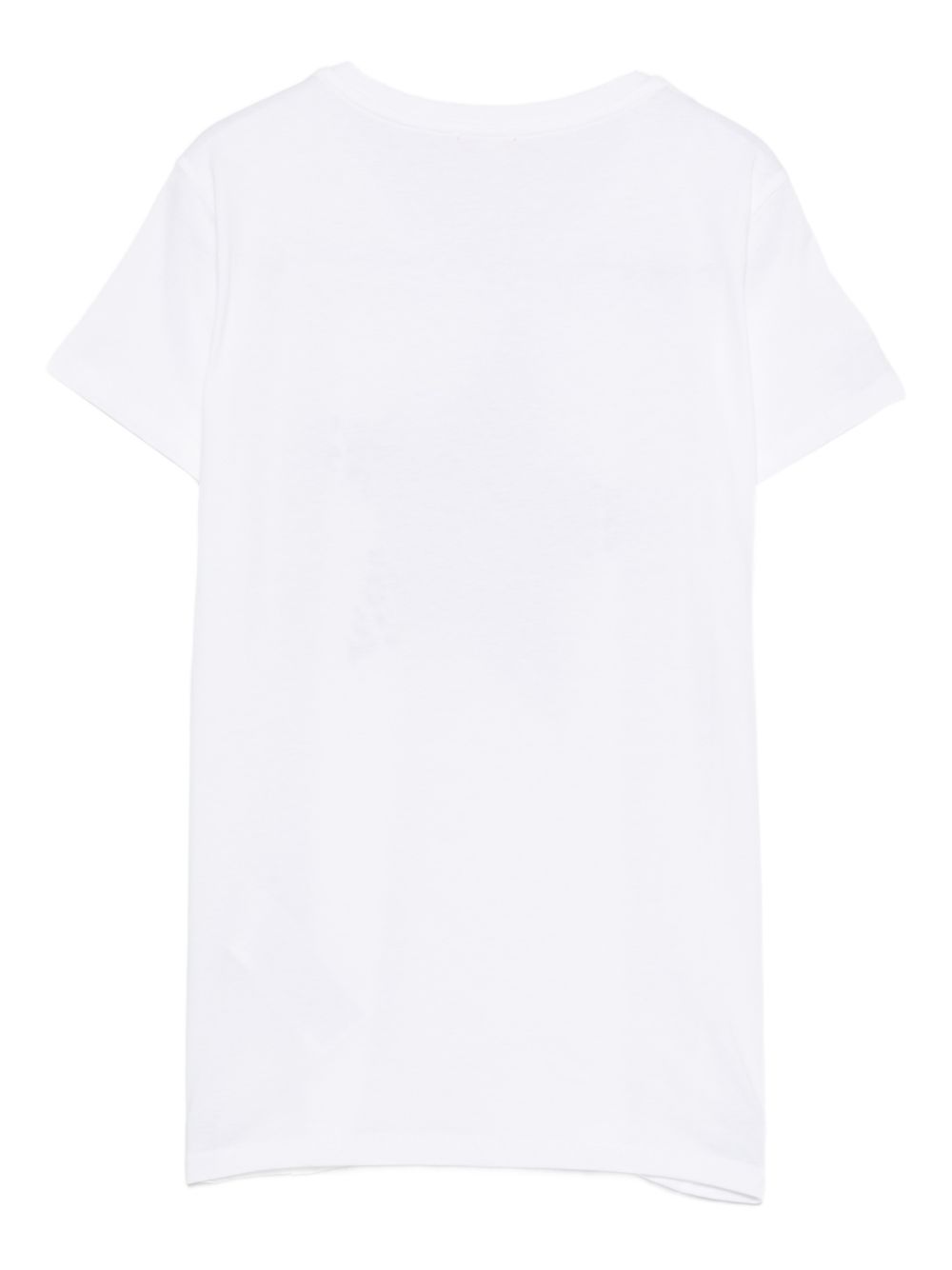 LIUJO T-shirt in cotone bianco con stampa