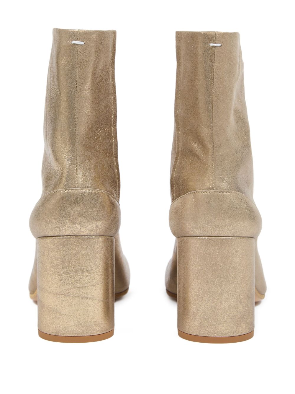 MAISON MARGIELA Stivaletti dorati Tabi