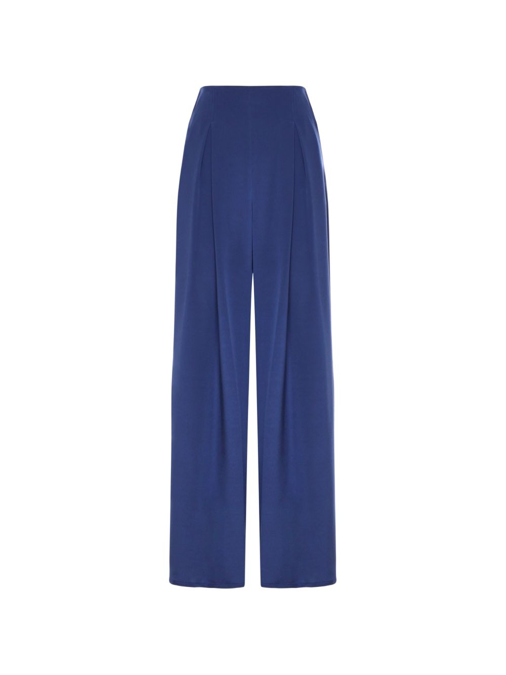 MAX MARA Pantaloni Palude in seta blu