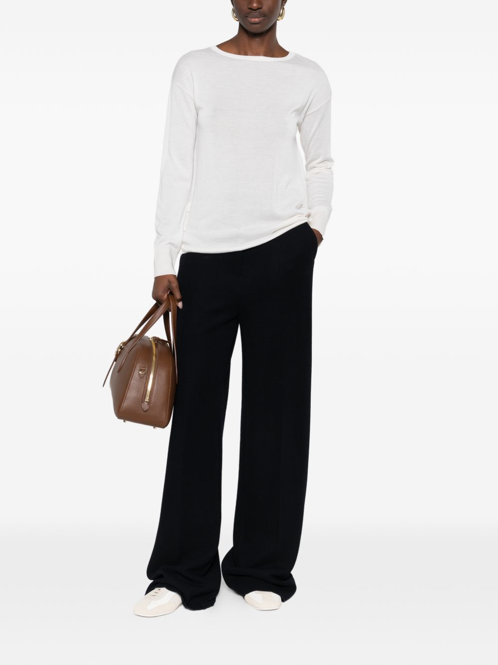 MAX MARA Maglia Bella girocollo in cashmere