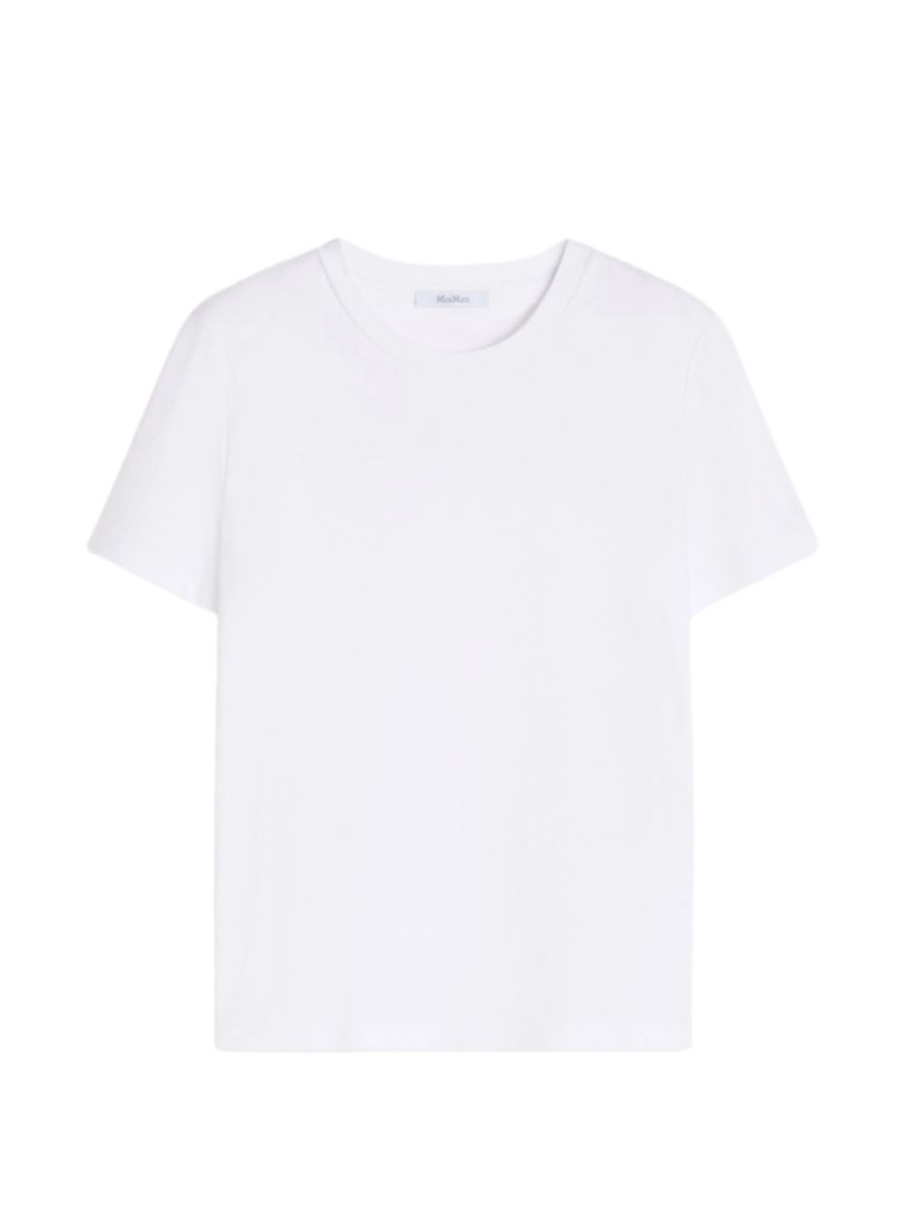 MAX MARA T-shirt a maniche corte Mxpmadia in cotone bianco