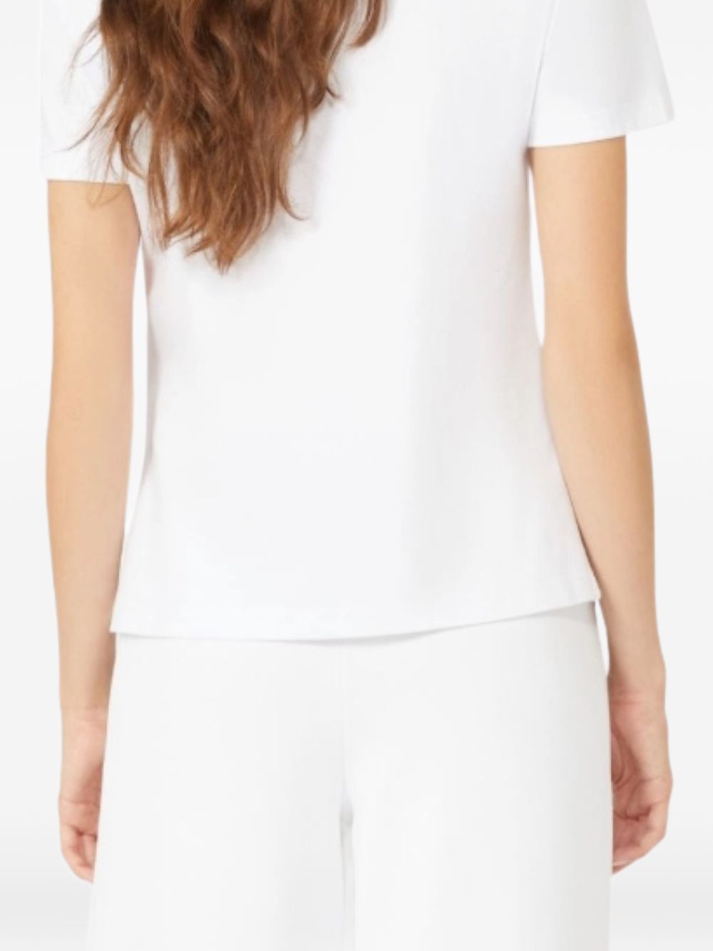 MAX MARA T-shirt a maniche corte Mxpmadia in cotone bianco