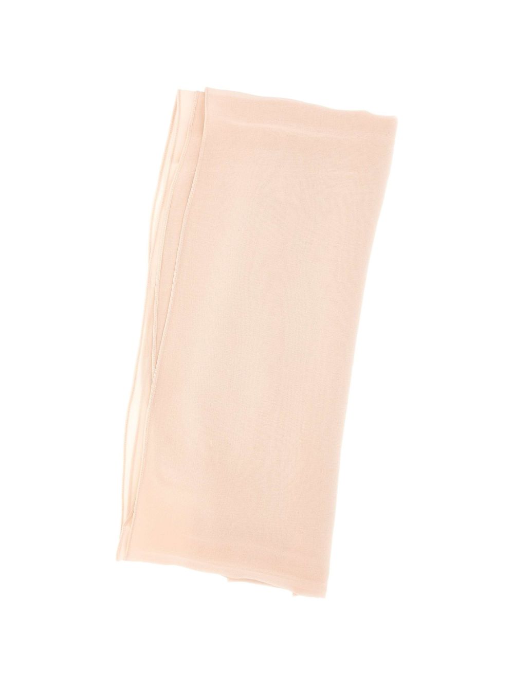 MAX MARA Sciarpa leggera in seta rosa cipria