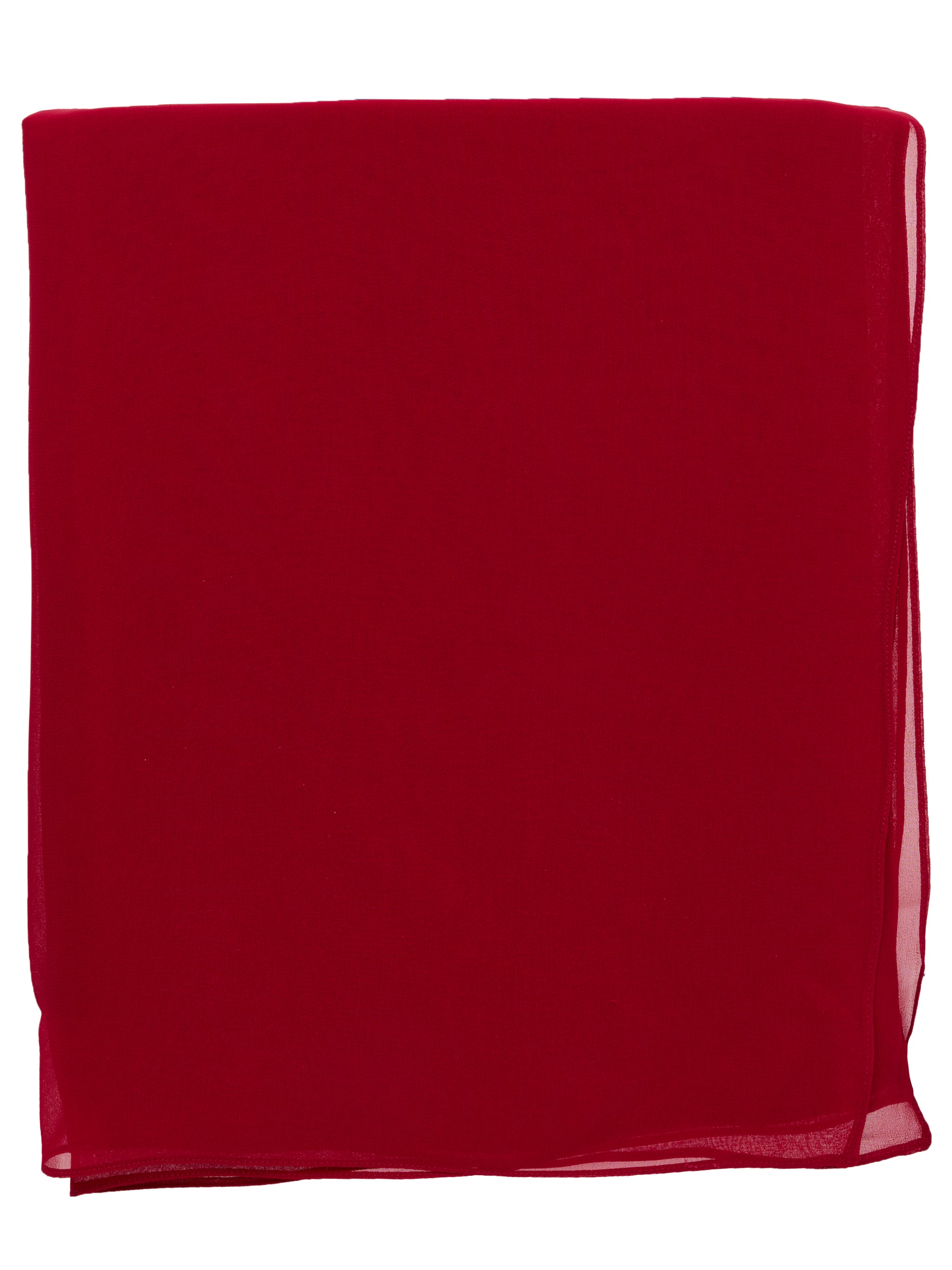 MAX MARA Sciarpa foulard di seta rossa