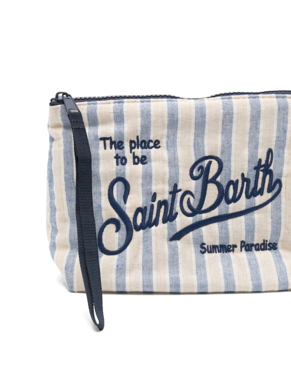 MC2 SAINT BARTH Pochette Aline in cotone a righe