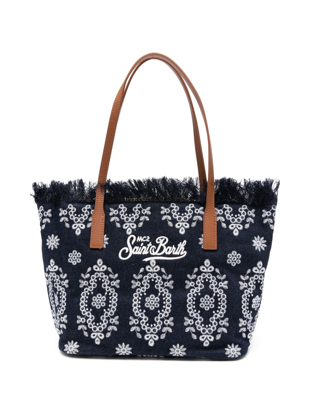 MC2 SAINT BARTH Borsa sopping City Bag Mid Fringe