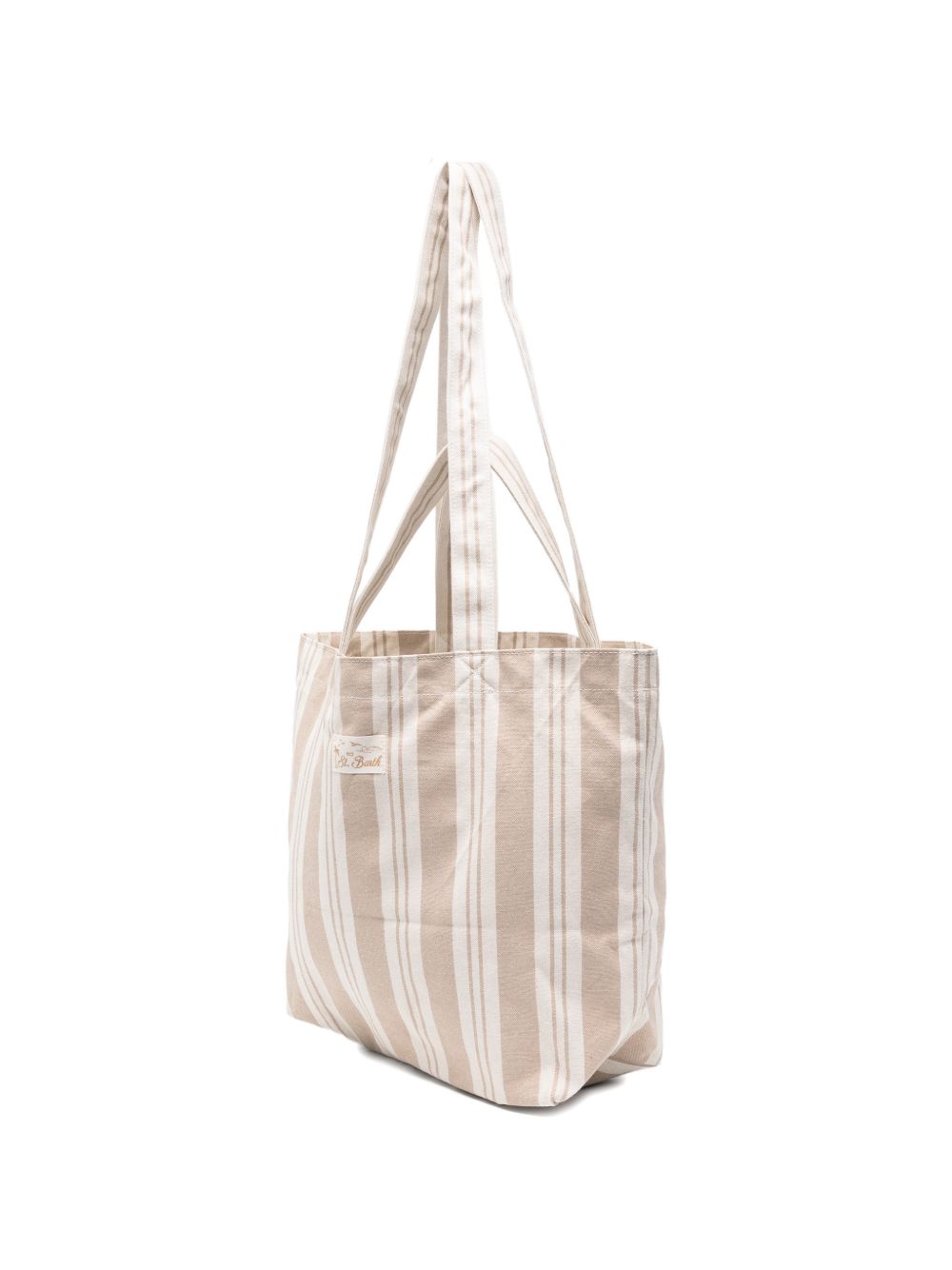 MC2 SAINT BARTH Borsa tote Essential Beach in cotone a righe