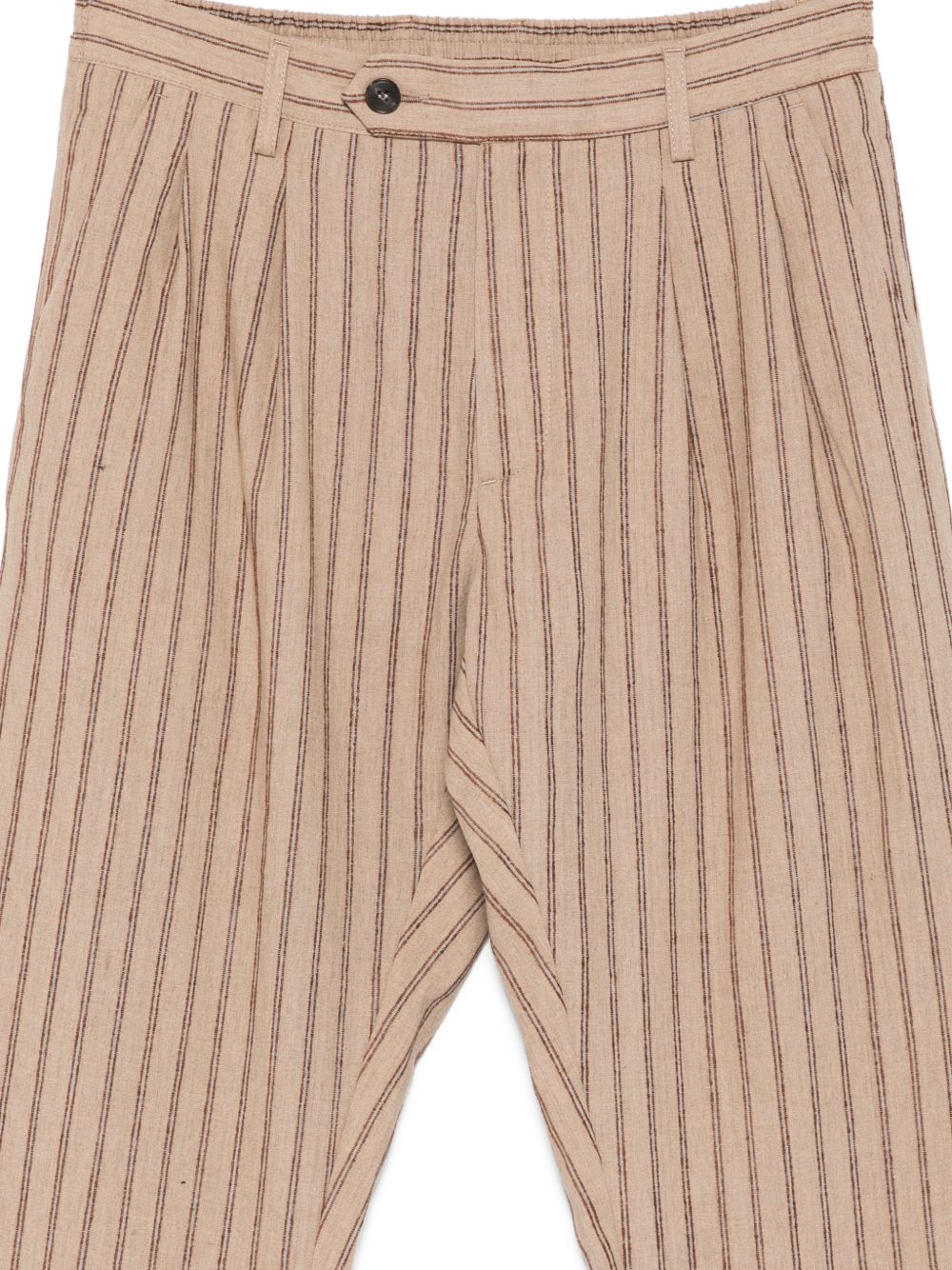 MC2 SAINT BARTH Pantaloni a righe in lino Havier