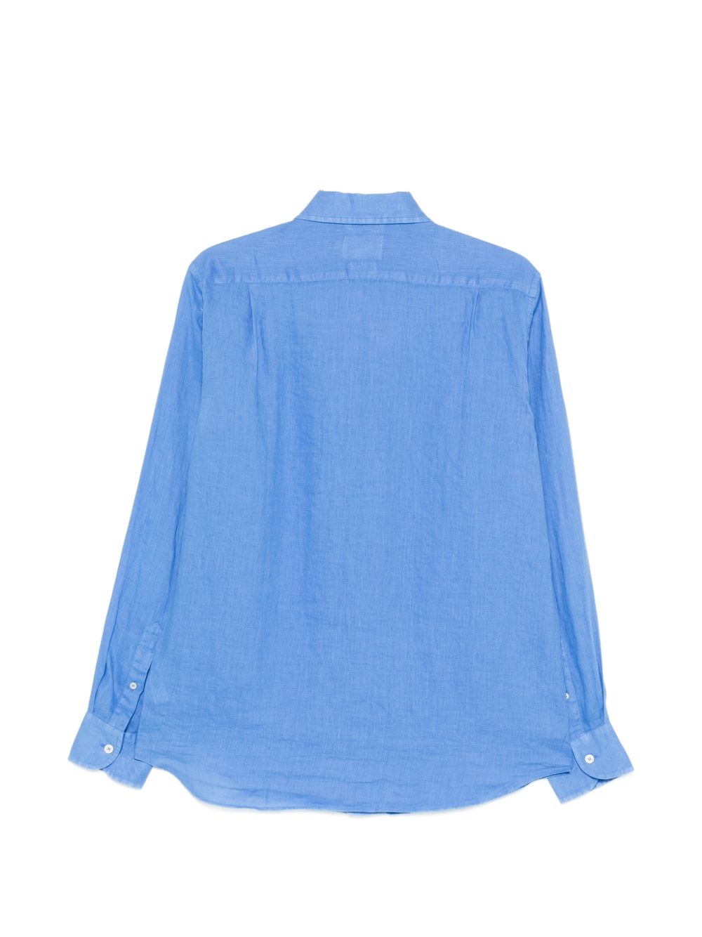 MC2 SAINT BARTH Camicia in lino Raphael azzurra