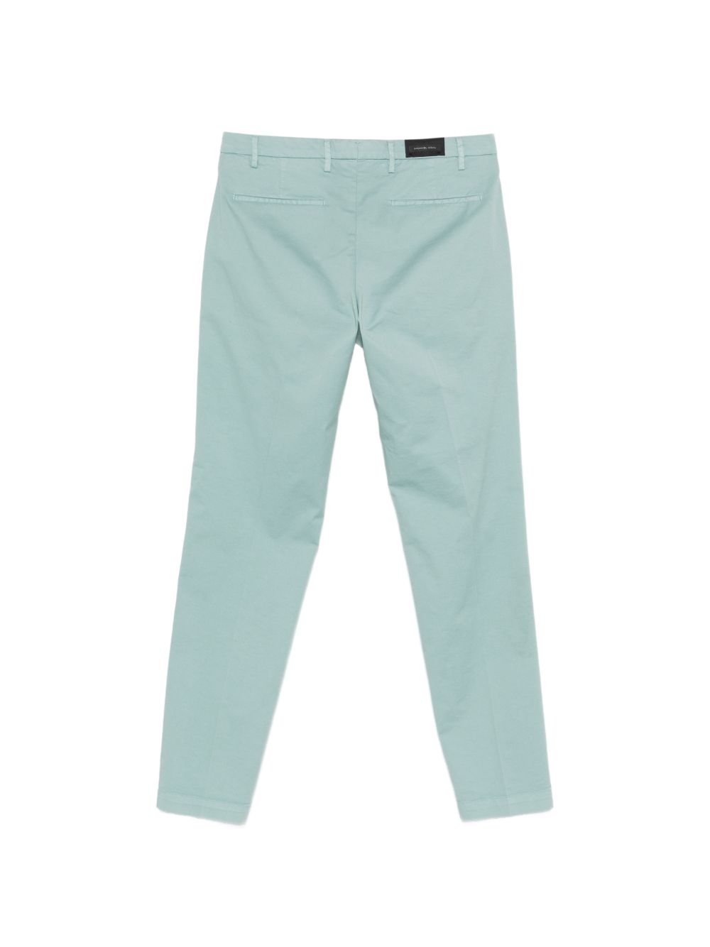 MICHAEL COAL Pantaloni Brad in cotone celeste