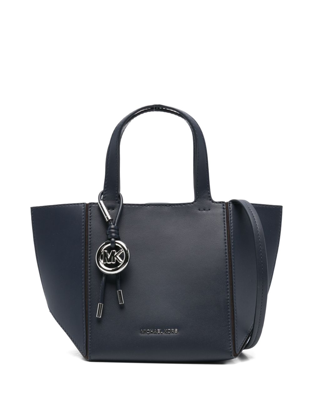 MICHAEL KORS Borsa tote 'Jordi' in pelle blu