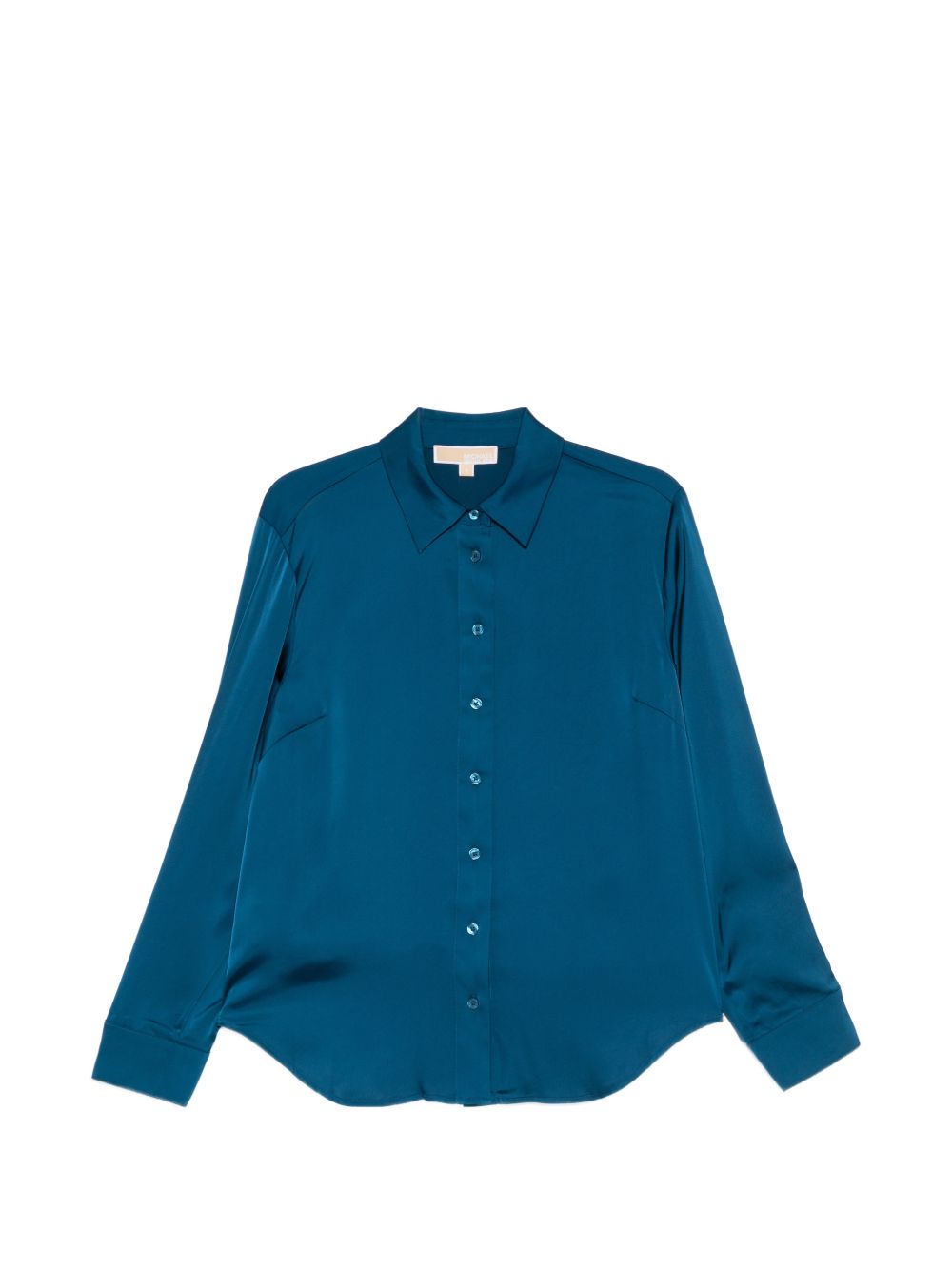 MICHAEL KORS Camicia blu elegante con bottoni