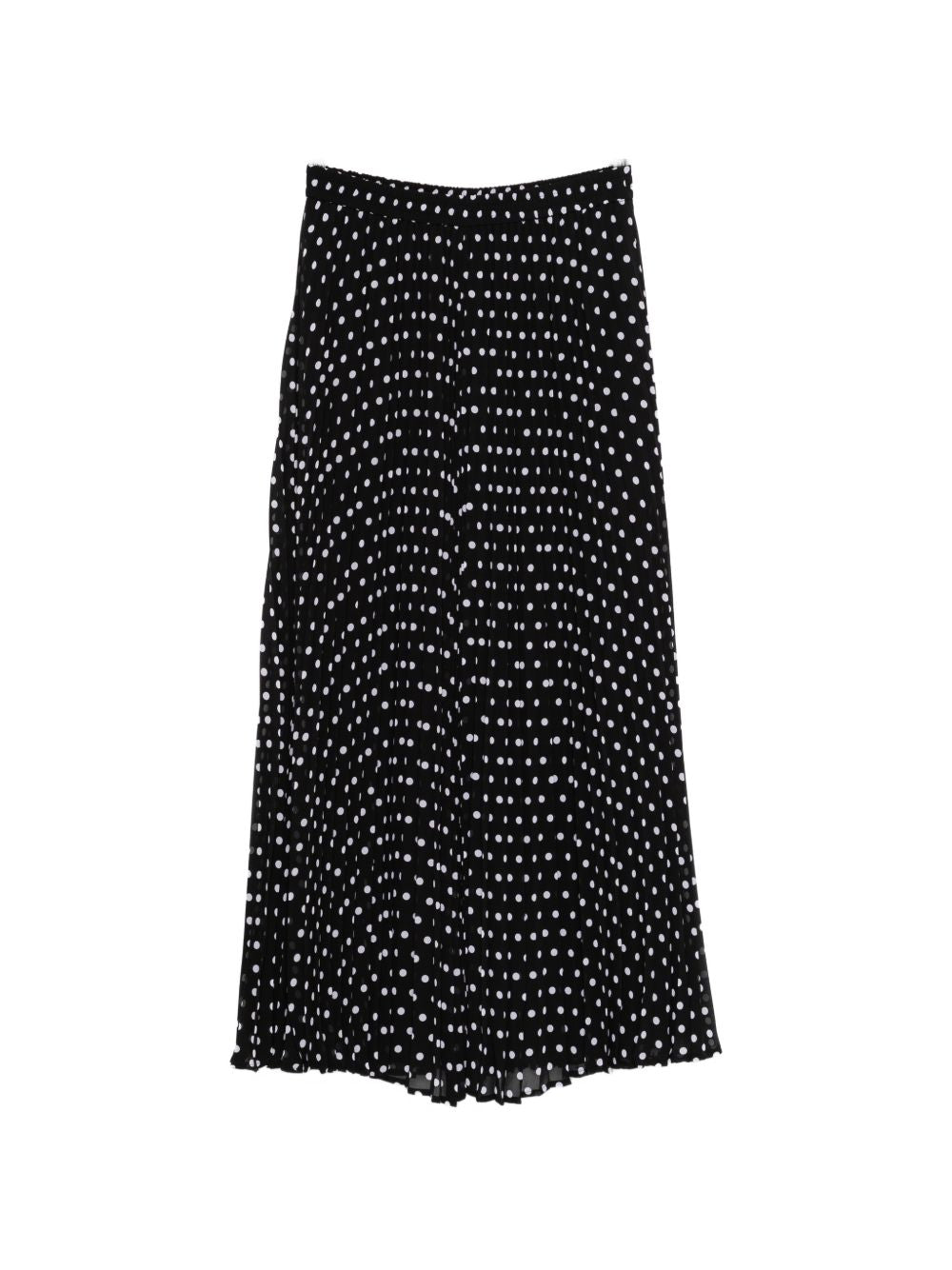 MICHAEL KORS Gonna midi a pois nera