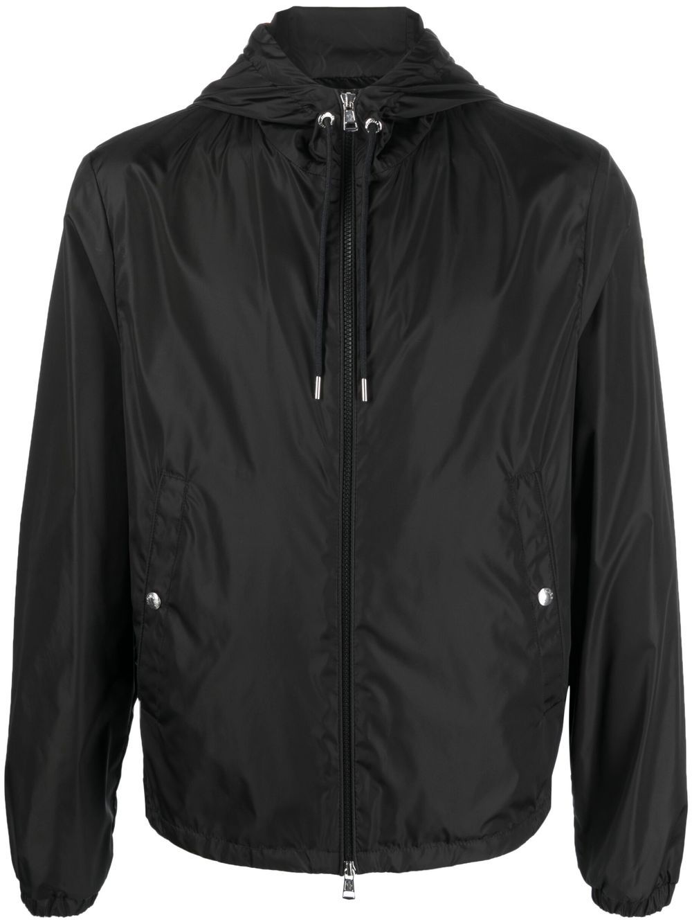 MONCLER Giacca a vento con cappuccio nero
