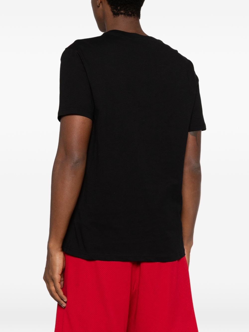 MOSCHINO UNDERWEAR T-shirt nera con logo