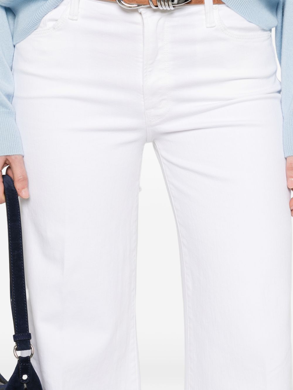 MOTHER Jeans Twister Sneak bianchi