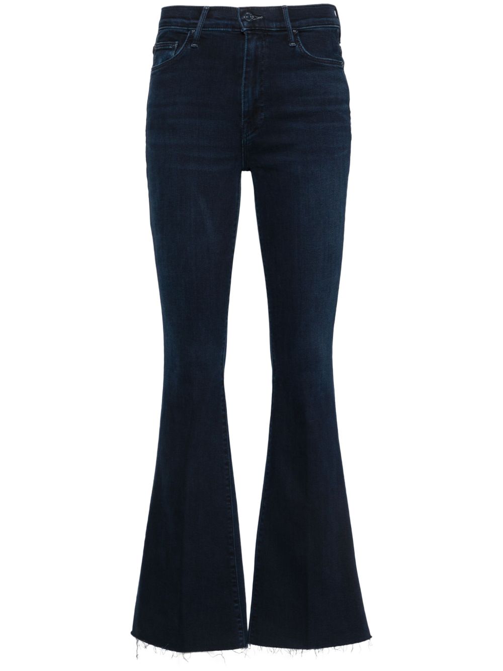 MOTHER Jeans a zampa The Weekender Fray blu