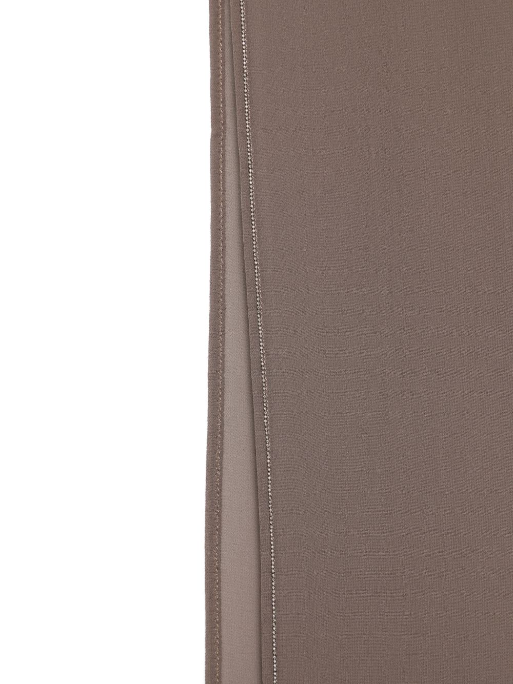 PESERICO Sciarpa foulard color tortora