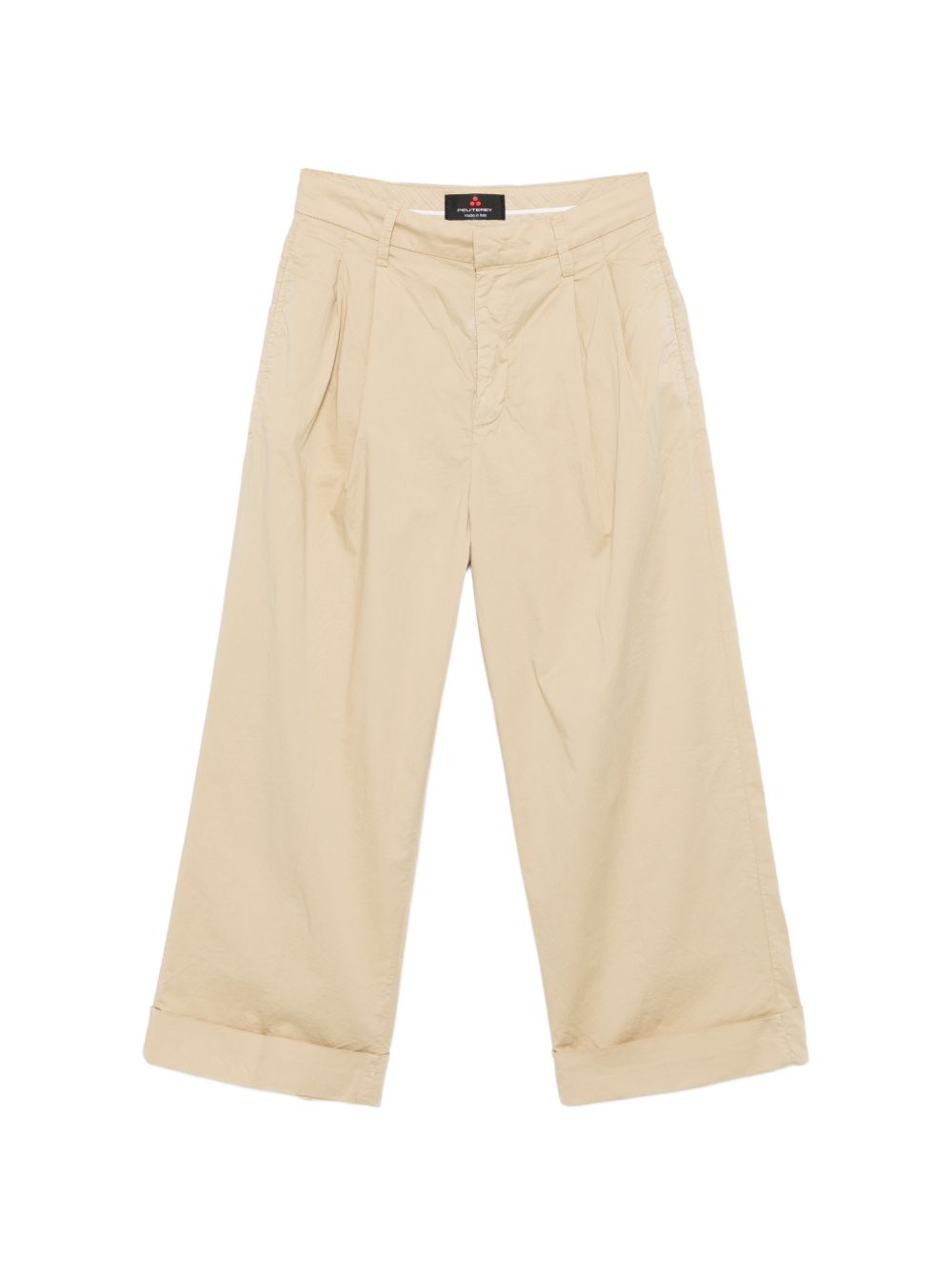 PEUTEREY Pantaloni Ralph beige in cotone elasticizzato