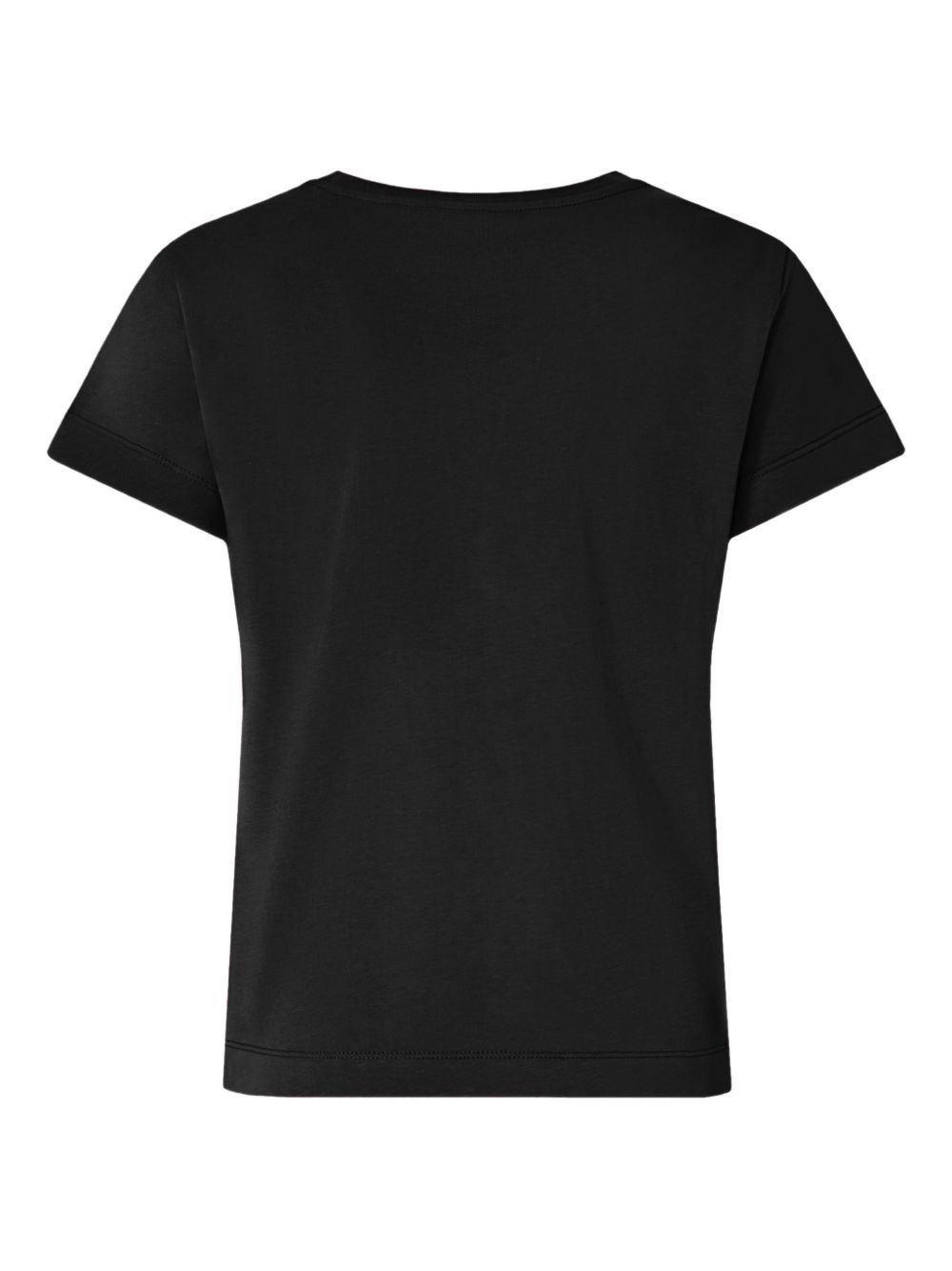 PINKO T-shirt nera con logo tipo