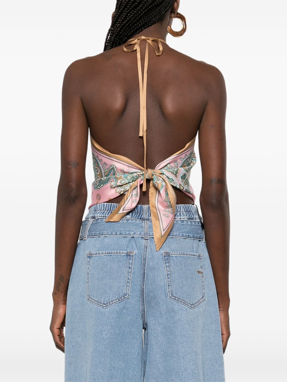 PINKO Top Halter 'Synchro'