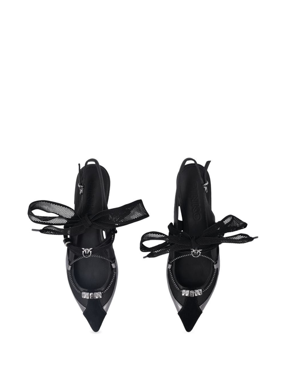 PINKO Décolleté slingback nere 'Gianira'