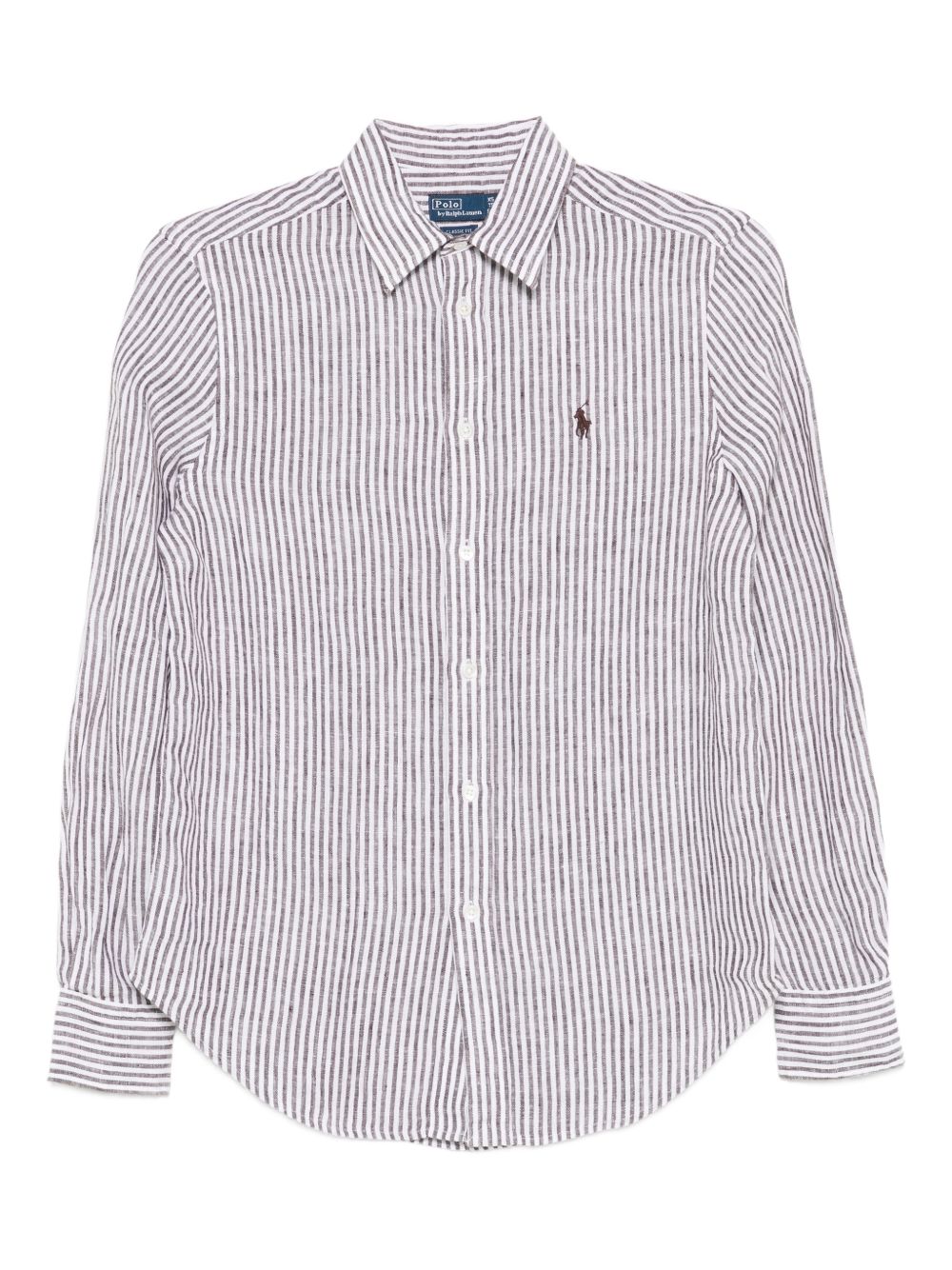 POLO RALPH LAUREN Camicia in lino a righe