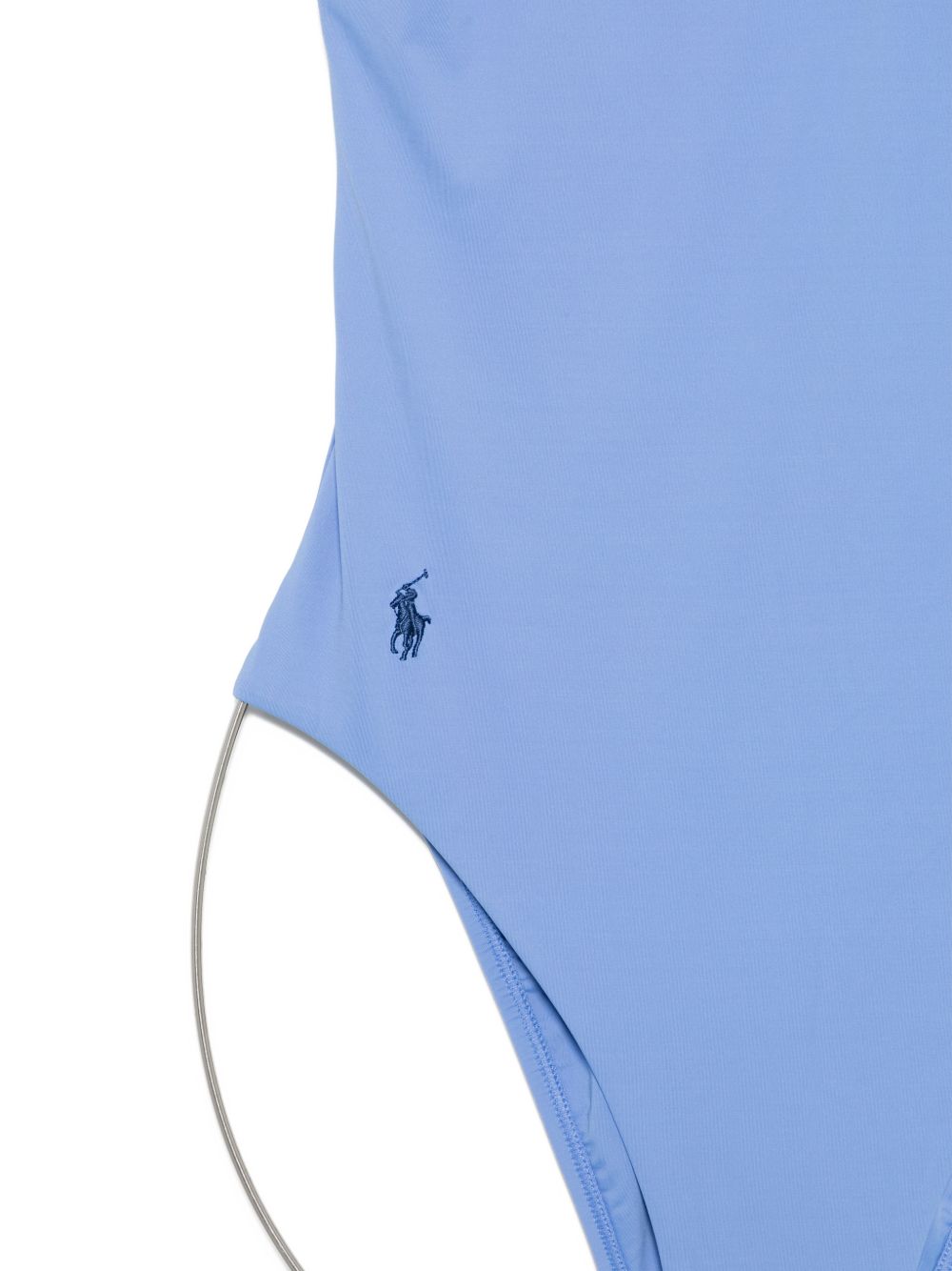POLO RALPH LAUREN Costume mare intero sgambato con incrocio sulla schiena