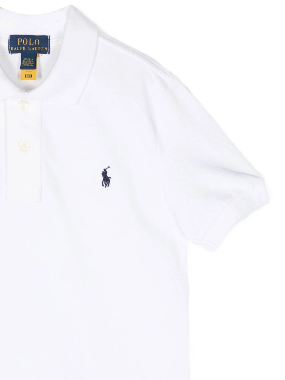 POLO RALPH LAUREN Maglietta polo bianca con logo