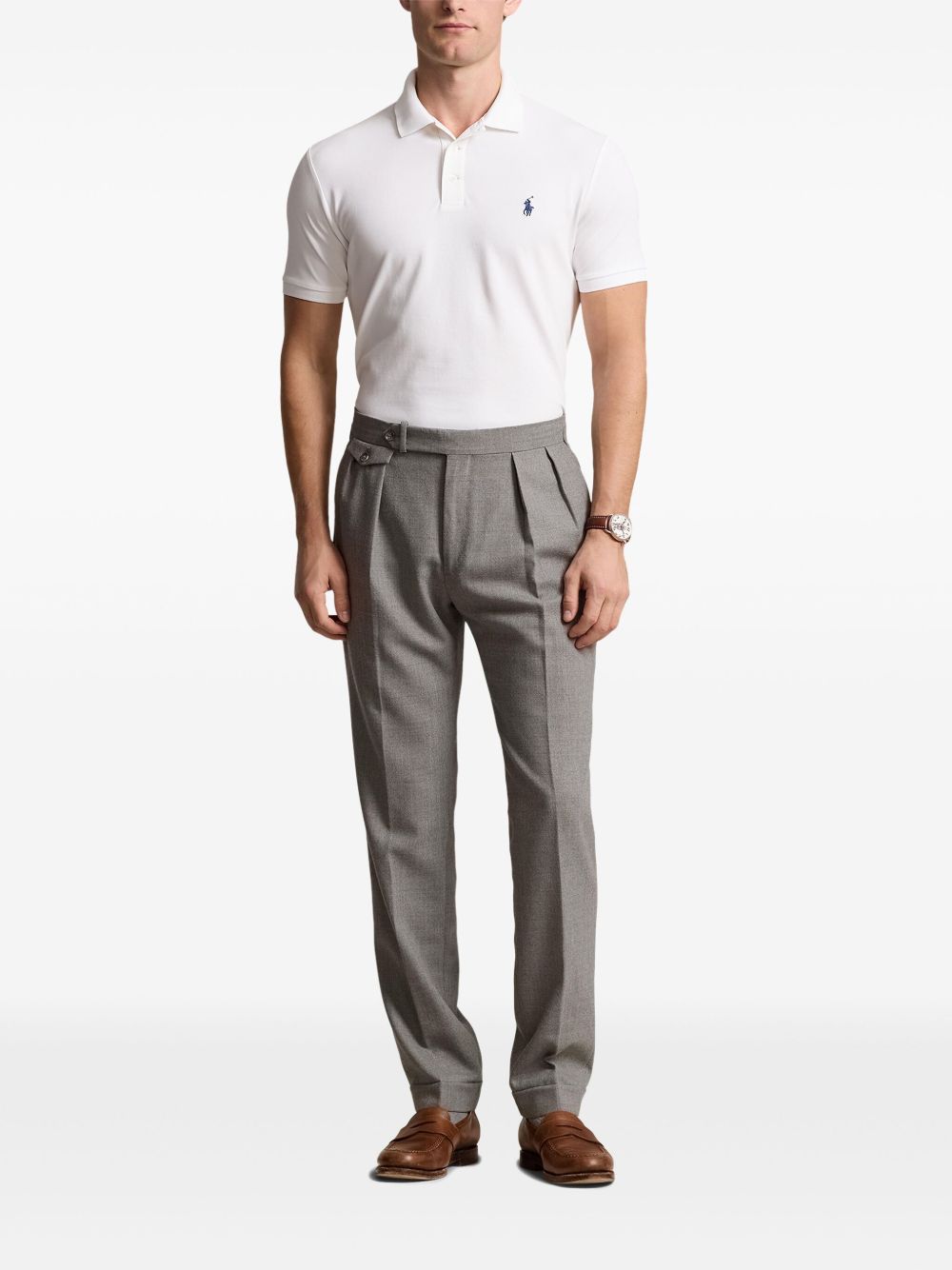 POLO RALPH LAUREN Polo in cotone bianco